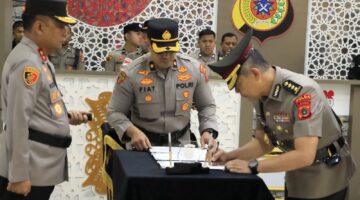 Kapolda Aceh Pimpin Sertijab 7 Pejabat Utama dan 9 Kapolres Jajaran Polda Aceh